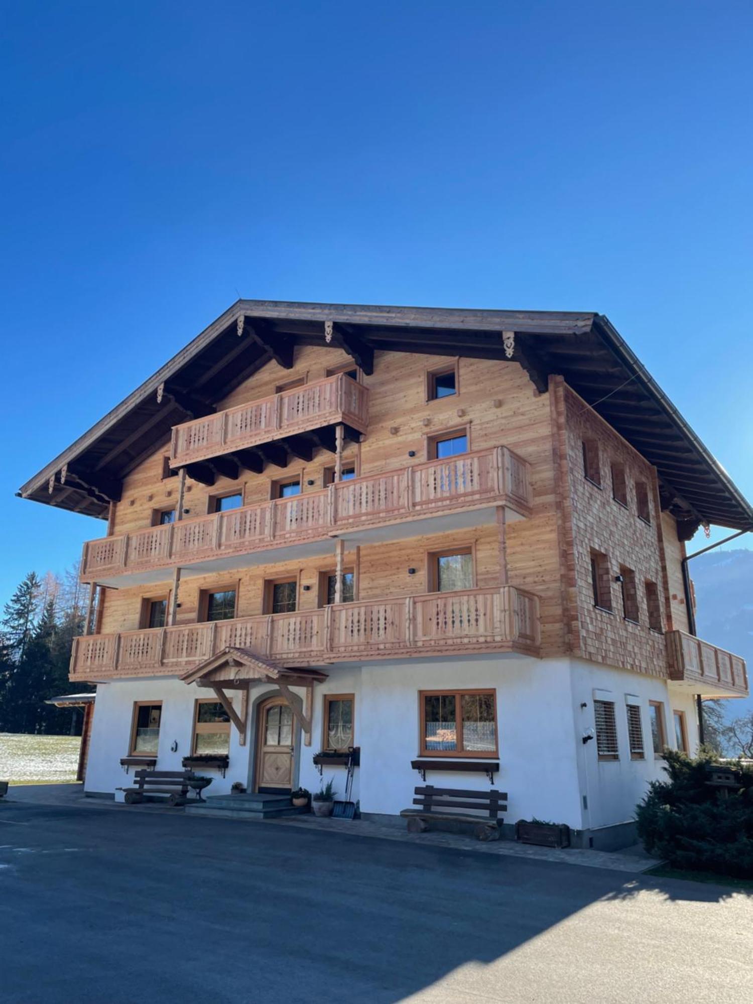 Pircherhof Appartements Haus Exterior foto